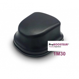 suppl&eacute;ment /remplacement antenne d&ocirc;me 4mm vers  par antenne noire  Aerian Eco 2 Omni GSM/3G/4G/5G 