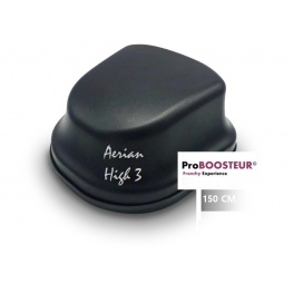 Antenne v&eacute;hicule Aerian Eco 3 Omni GSM/3G/4G/5G  Double niveau renforc&eacute; avec c&acirc;ble 150CM  (type 3)